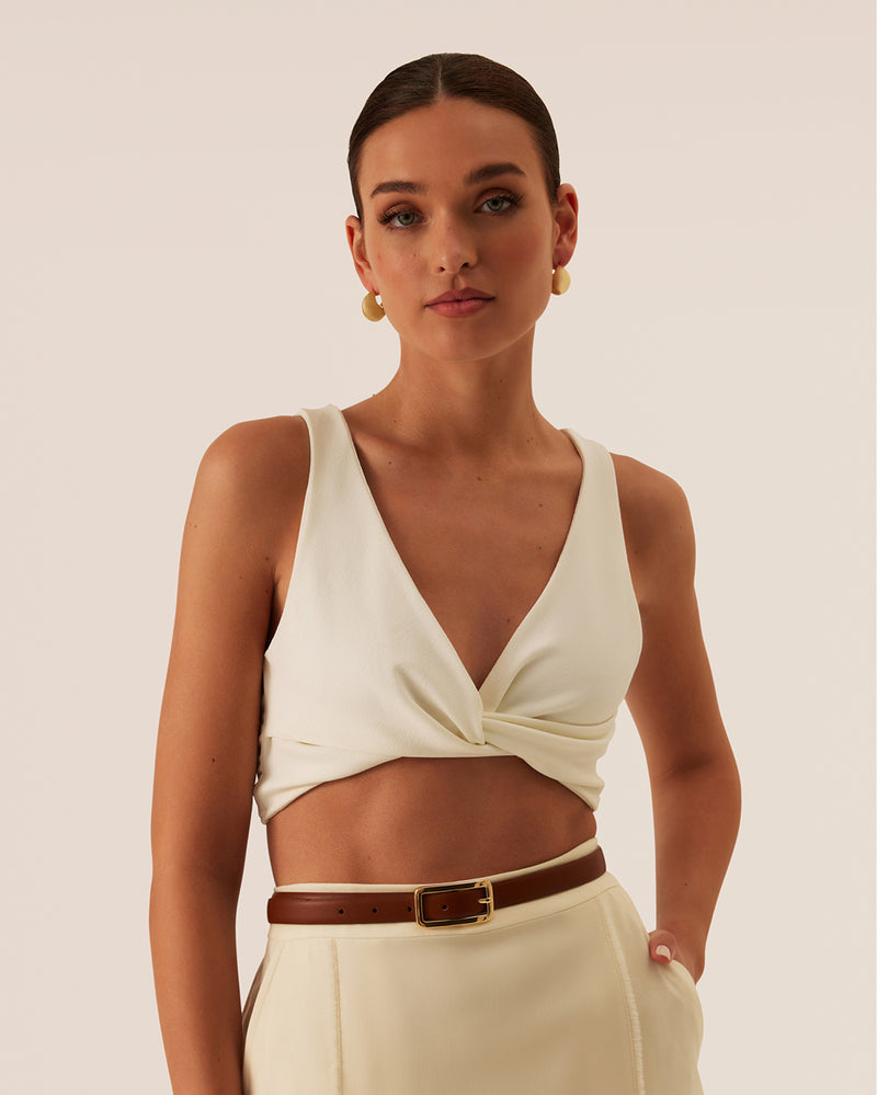 ADA BELT - TAN-GOLD-BELTS-Billini-Billini