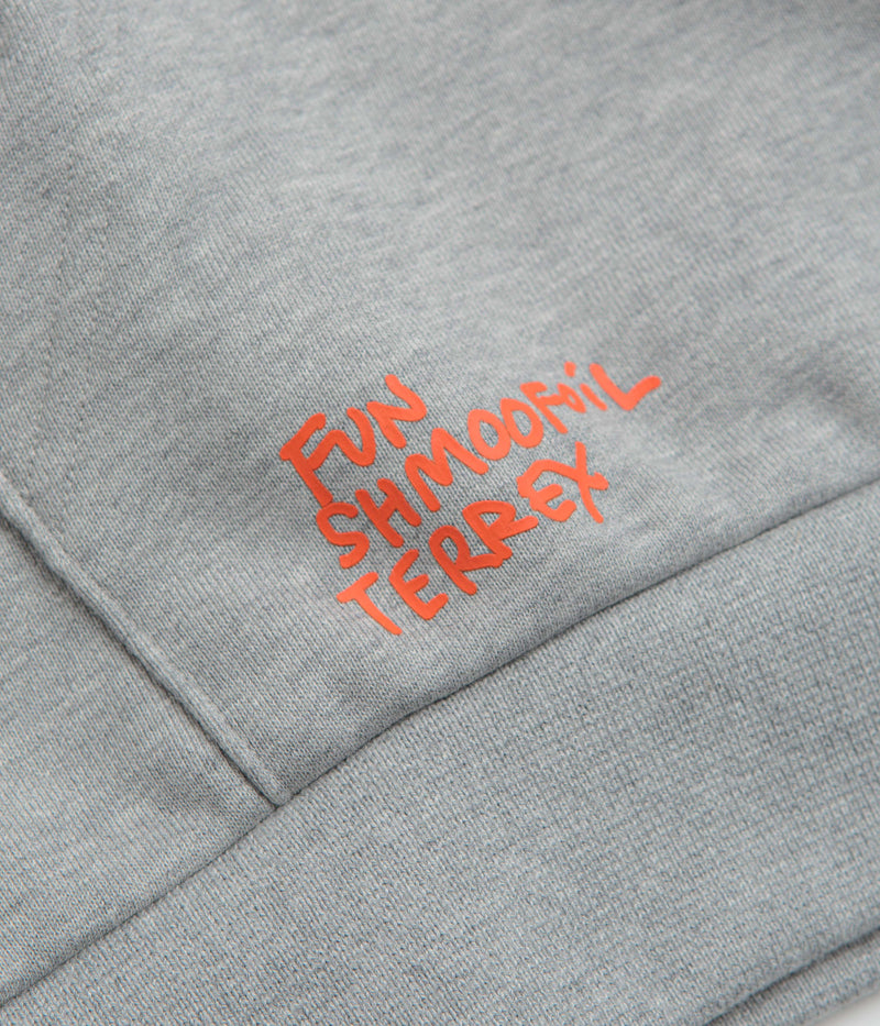 Adidas Gonz x Terrex Shmoofoil Xploric Hoodie in Medium Grey Heather
