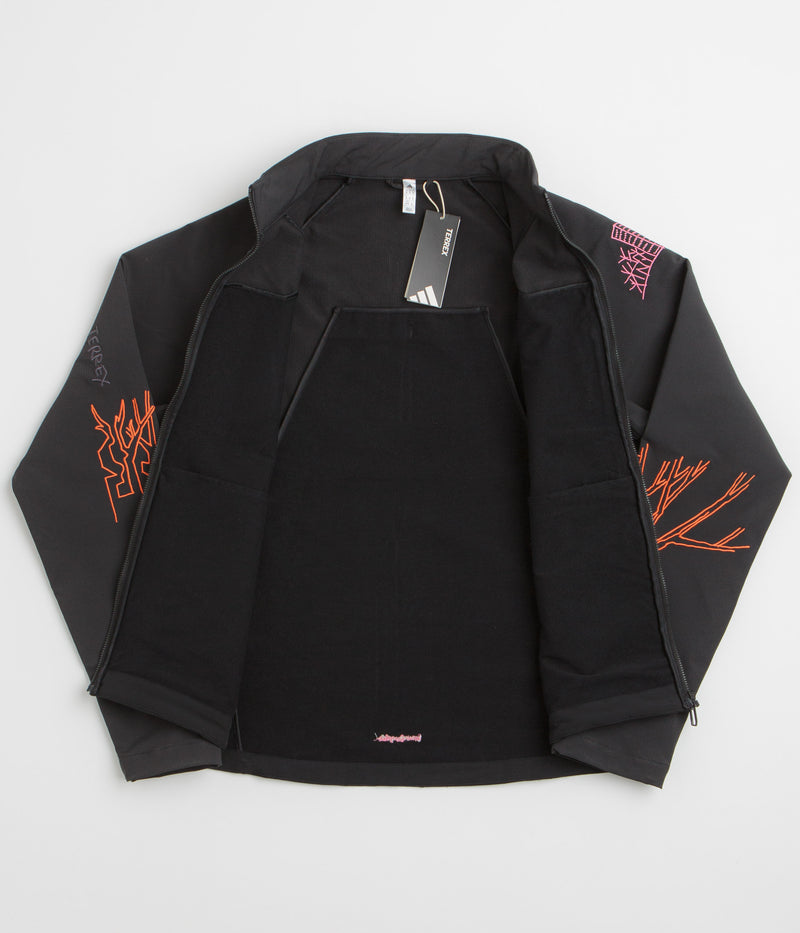 Adidas Gonz x Terrex Shmoofoil Xploric Jacket  in Black