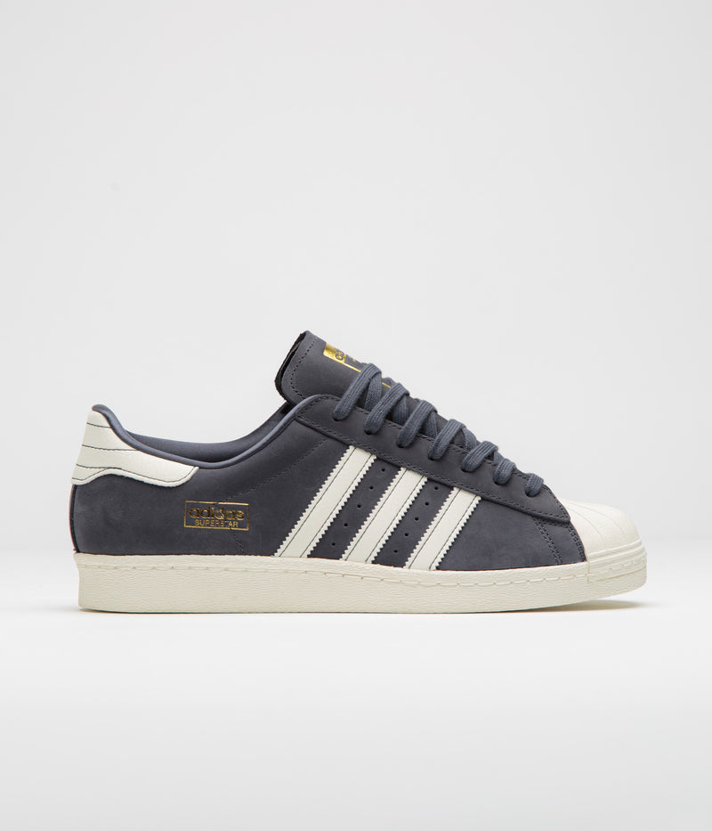Adidas Superstar ADV Shoes in Aurora Onix and Chalk White / Off White