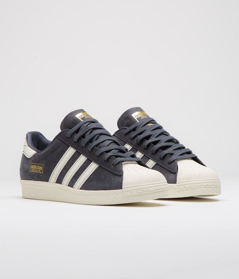 Adidas Superstar ADV Shoes in Aurora Onix and Chalk White / Off White