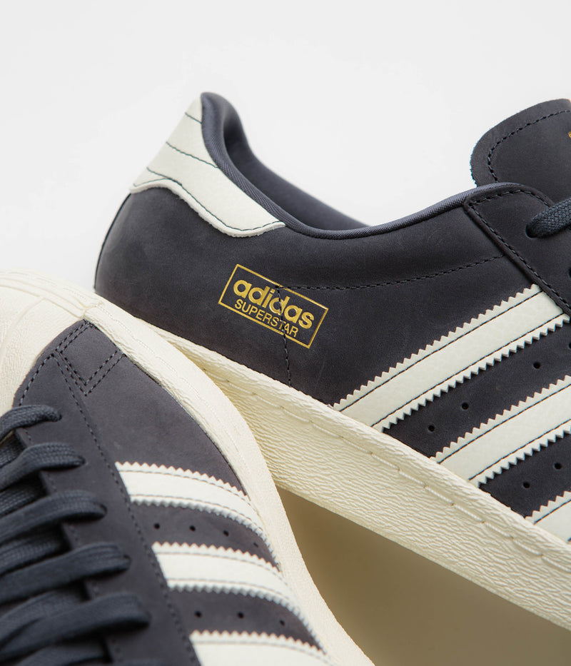 Adidas Superstar ADV Shoes in Aurora Onix and Chalk White / Off White