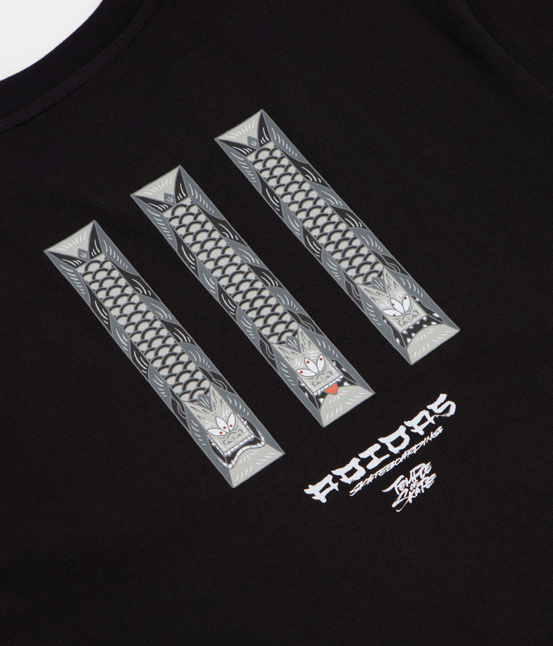 Adidas Temple Of Skate Curb T-Shirt - Black