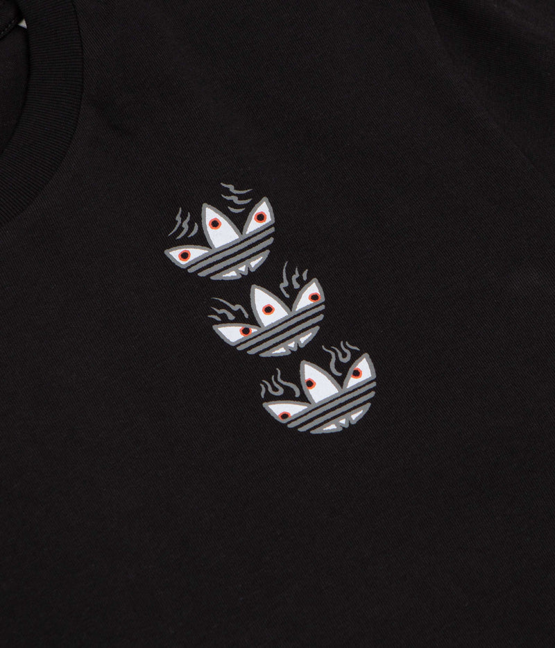 Adidas Temple Of Skate Curb T-Shirt - Black
