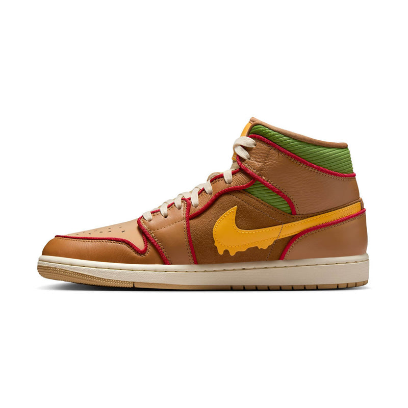 Air Jordan 1 Mid SE 'Cheeseburger' Men's Shoes