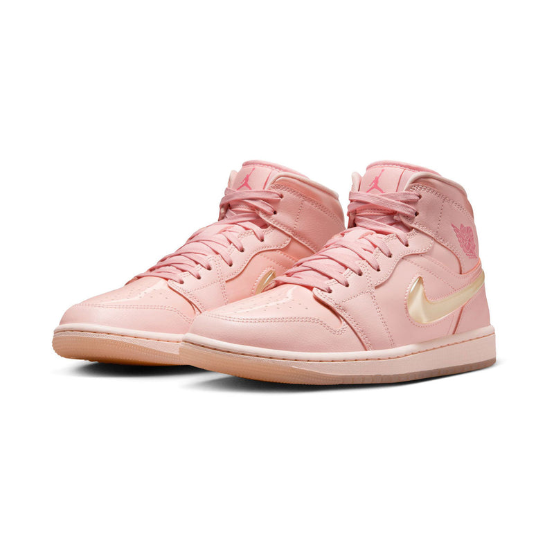 Air Jordan 1 Mid SE 'Patent Valentine's Day' Women's Shoes
