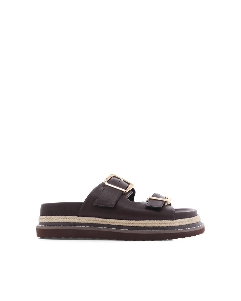 ALDER - DARK CACAO-Sandals-Billini-Billini