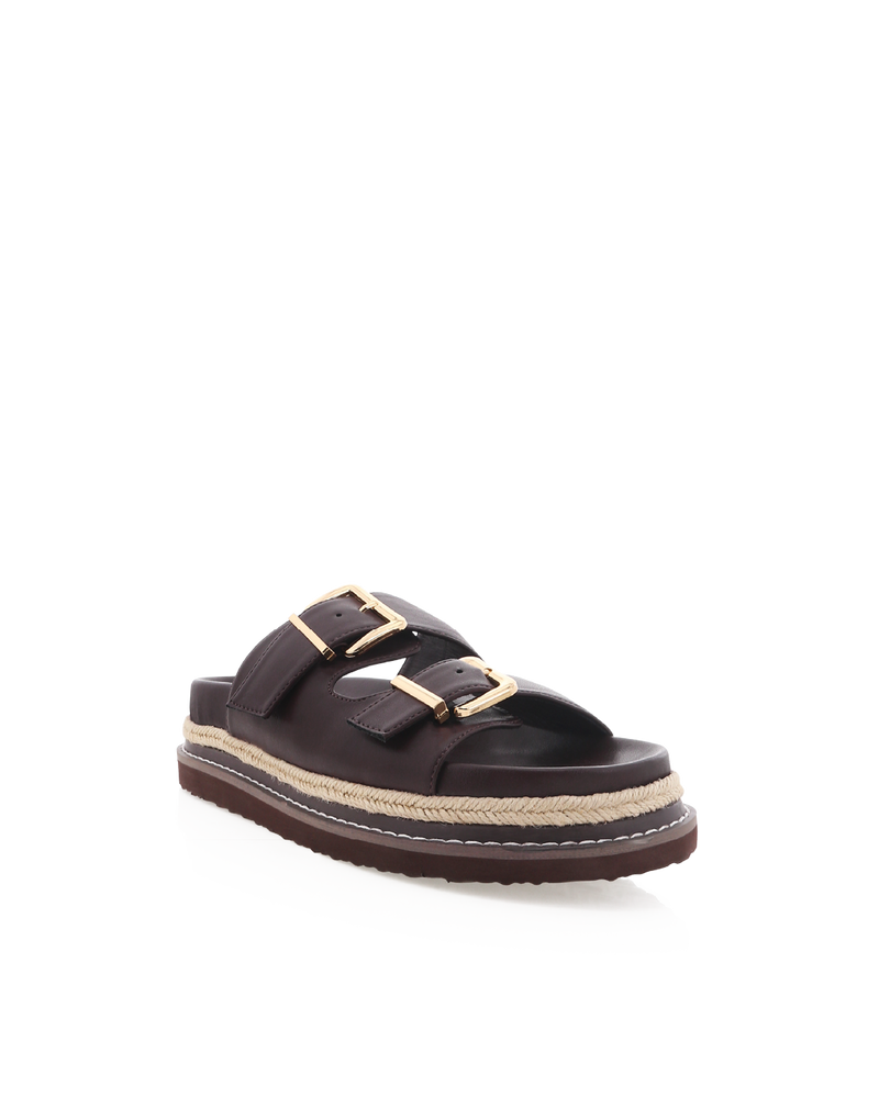 ALDER - DARK CACAO-Sandals-Billini-Billini