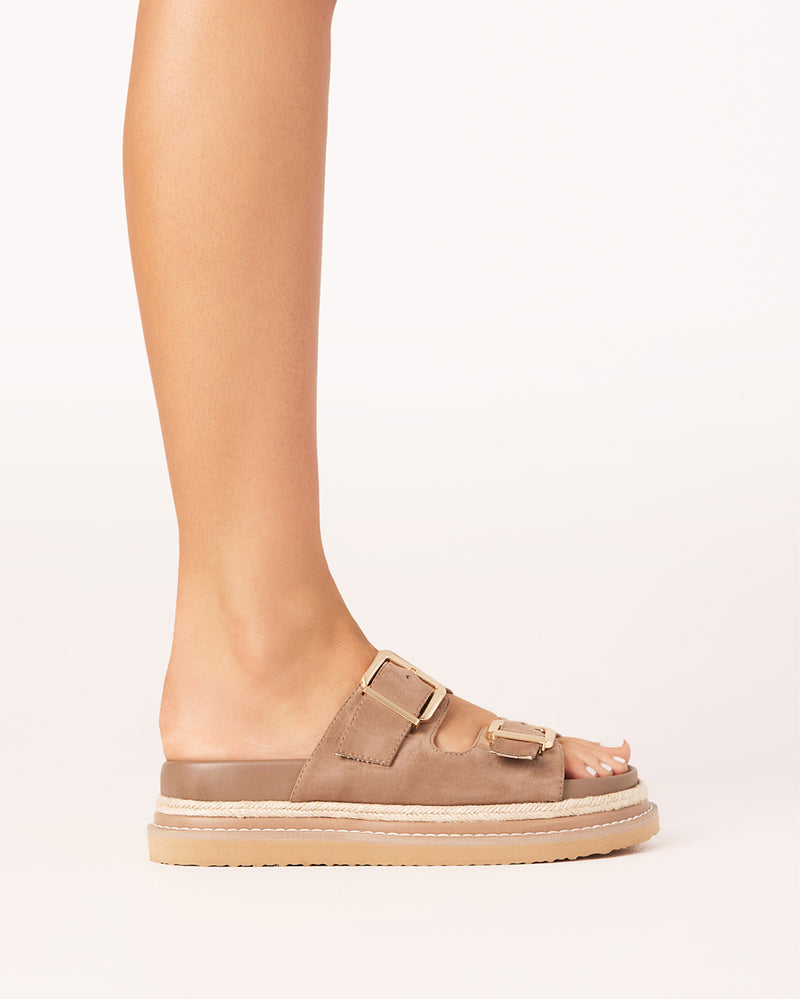 ALDER - FAWN SUEDE-Sandals-Billini-Billini