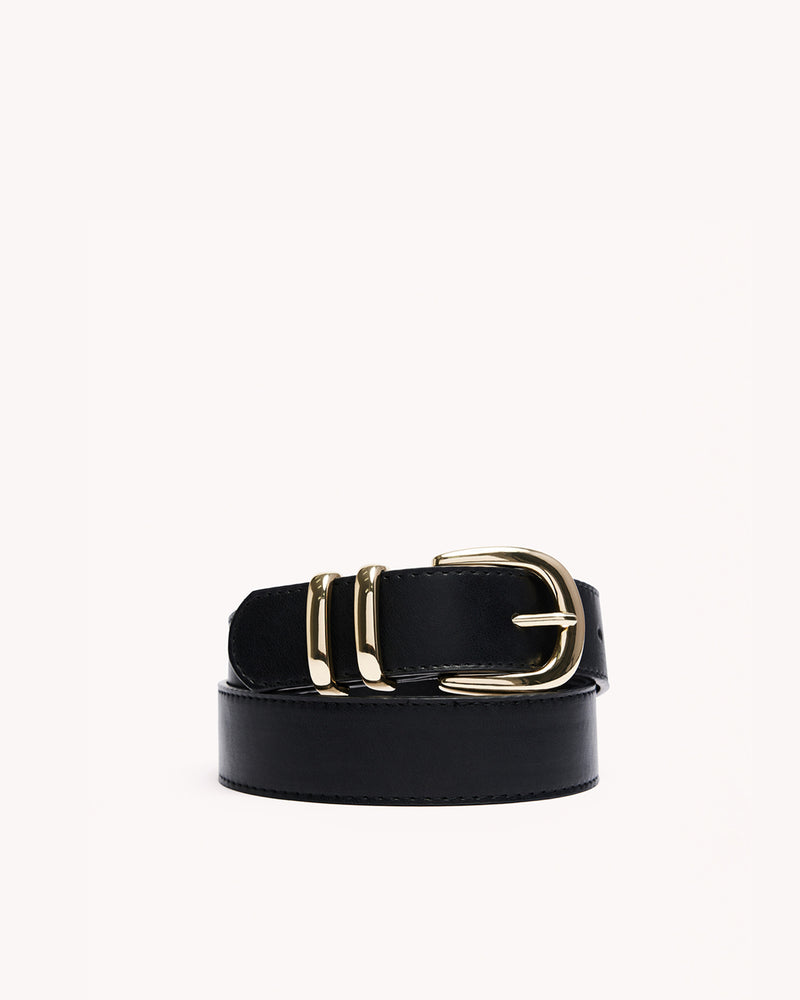 AMANI BELT - BLACK-GOLD-BELTS-Billini-Billini