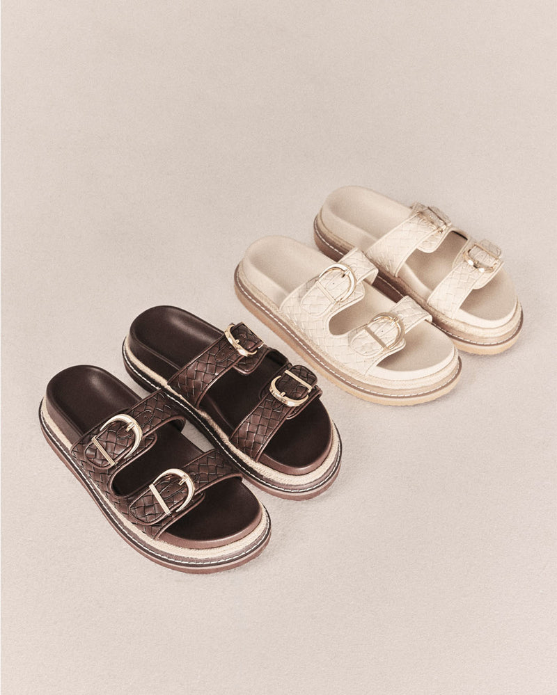 ANASTASIA - CHOCOLATE-Sandals-Billini-Billini