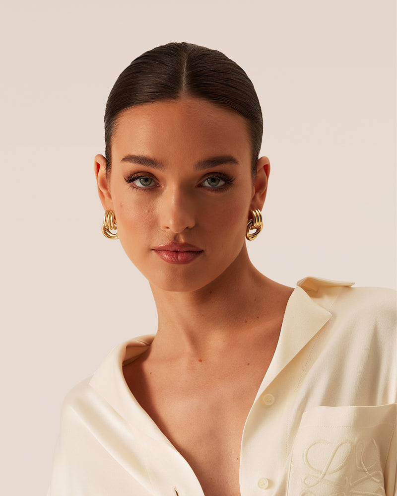ANTHE EARRING - GOLD-JEWELLERY-Billini-O/S-Billini