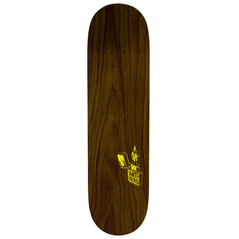 Anti-Hero Cardiel Fueled Up Skateboard Deck - Black - 8.62"