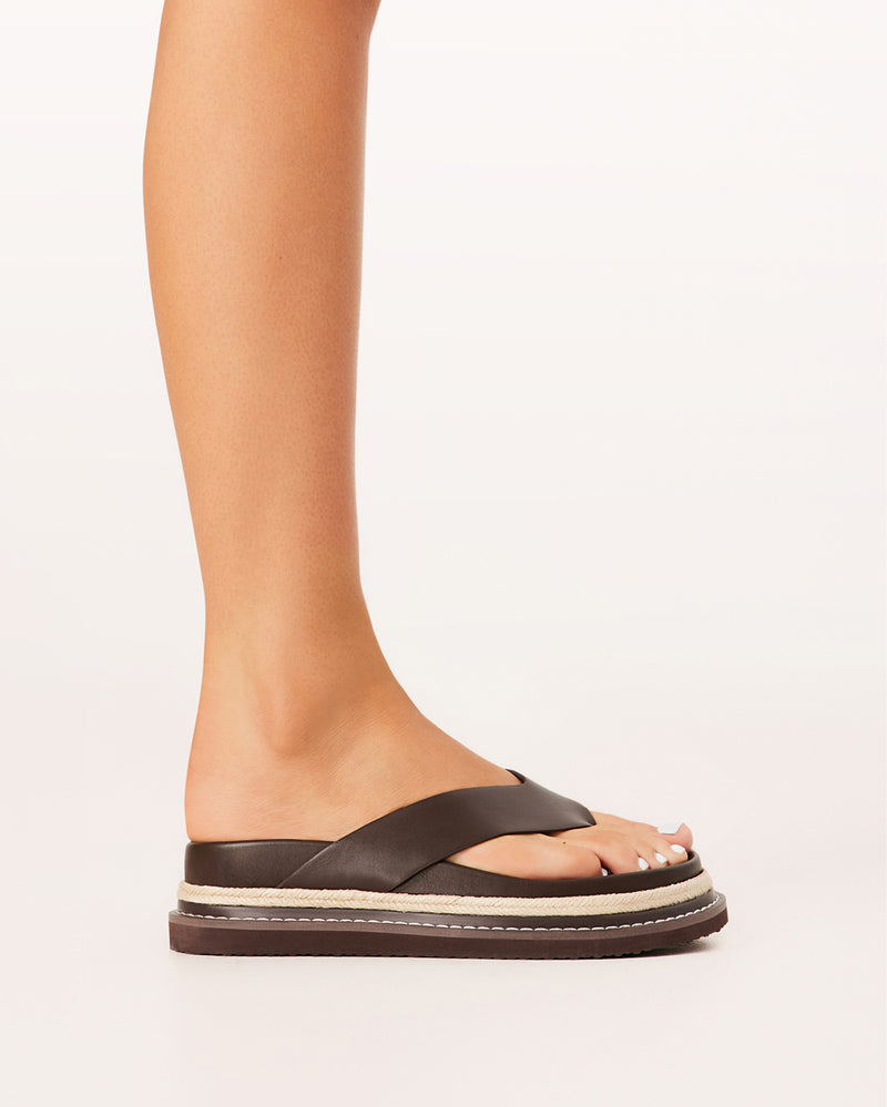 ARLEY - CHOCOLATE-Sandals-Billini-Billini