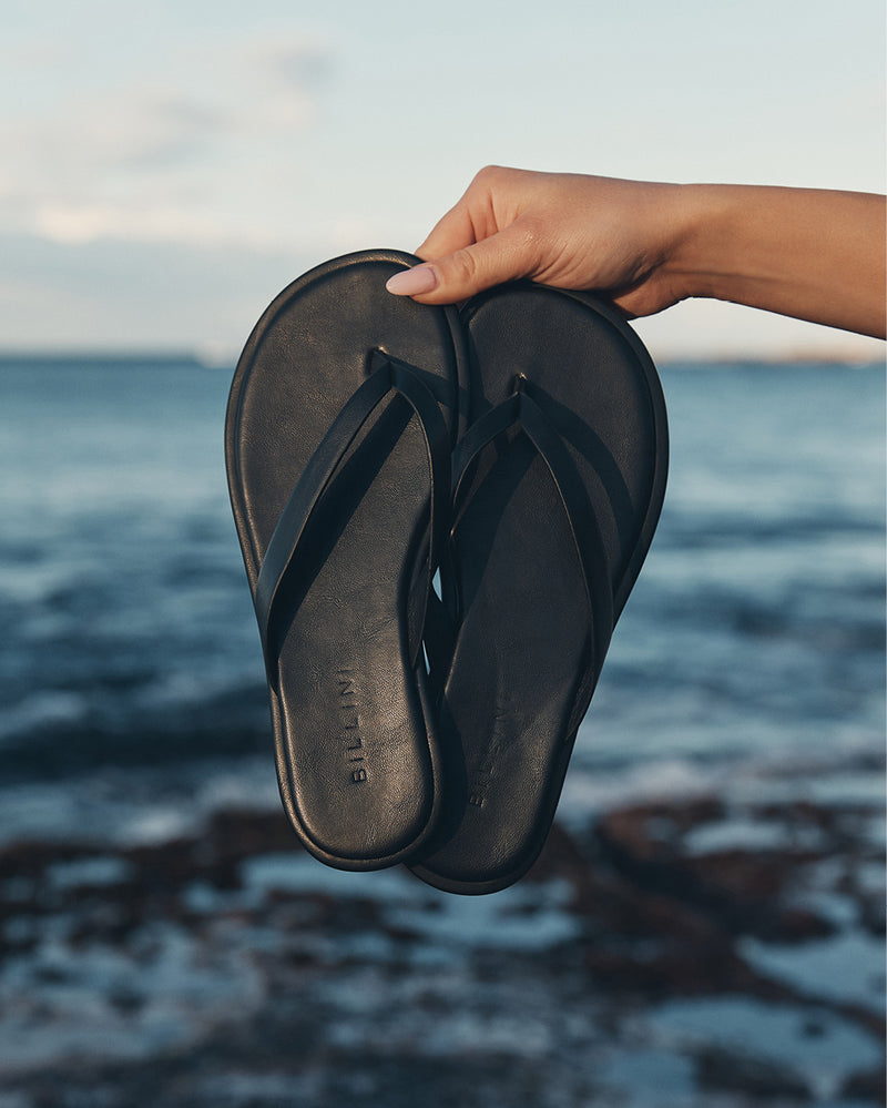 BEAUX - BLACK-Sandals-Billini-Billini