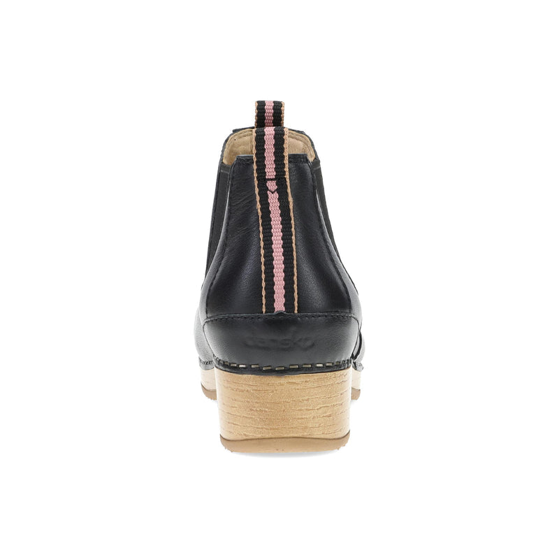 Heel image of Becka Black Leather