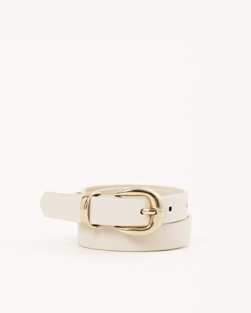 BELLA BELT - BONE-GOLD-BELTS-Billini-Billini