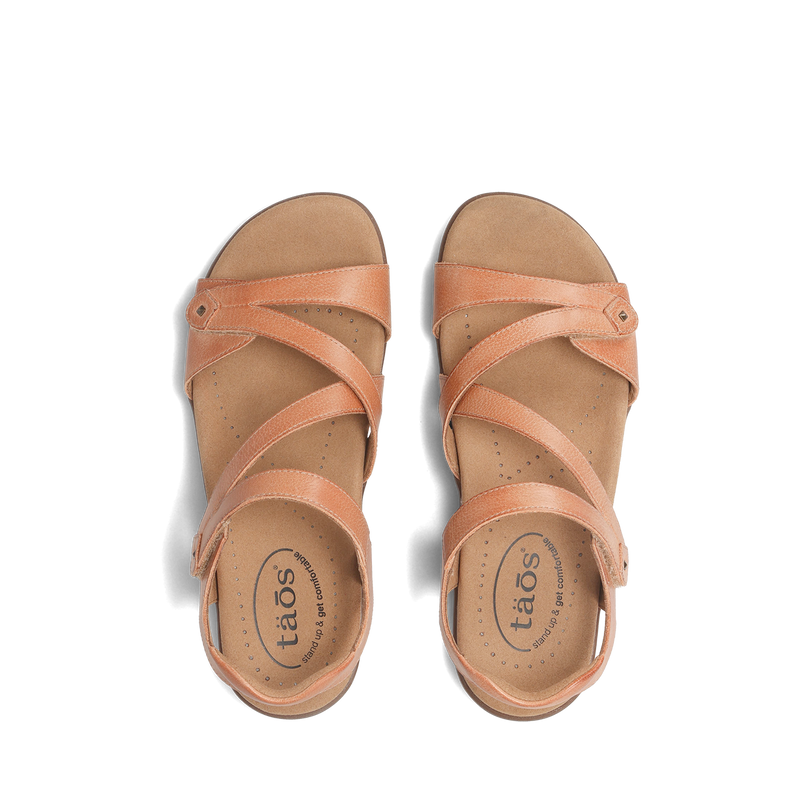 Top down image of Taos Footwear Big Time Natural Size 6