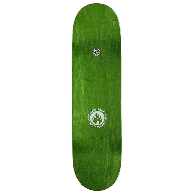 Black Label Thumbhead Torn Skateboard Deck - 9.00"