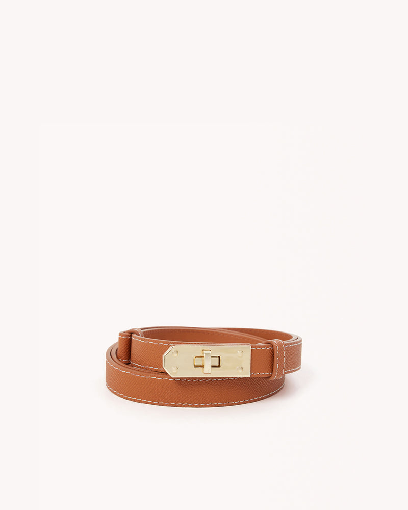 BLAKE BELT - TAN-GOLD-BELTS-Billini-Billini