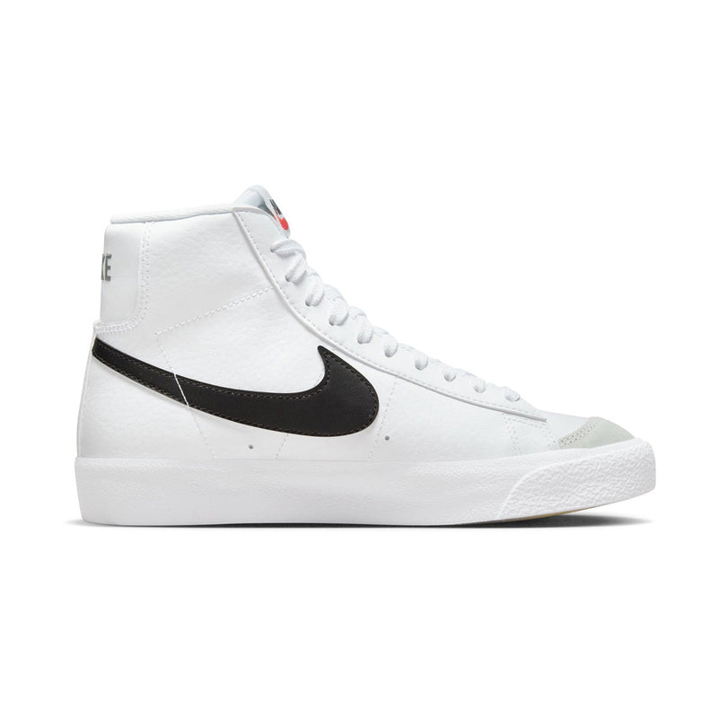 Blazer Mid '77 'White Black' Big Kids' Shoes