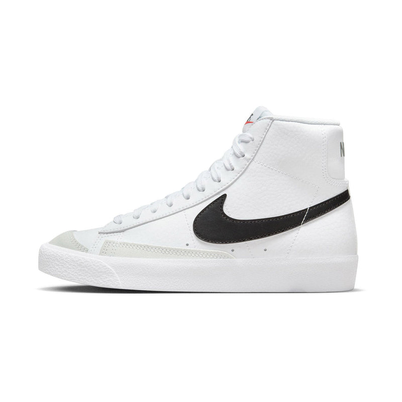 Blazer Mid '77 'White Black' Big Kids' Shoes