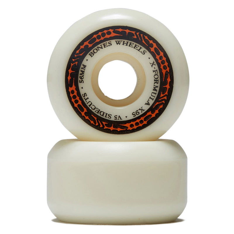 Bones X-Formula Sidecuts 95a V5 Sidecut Skateboard Wheels - 56mm
