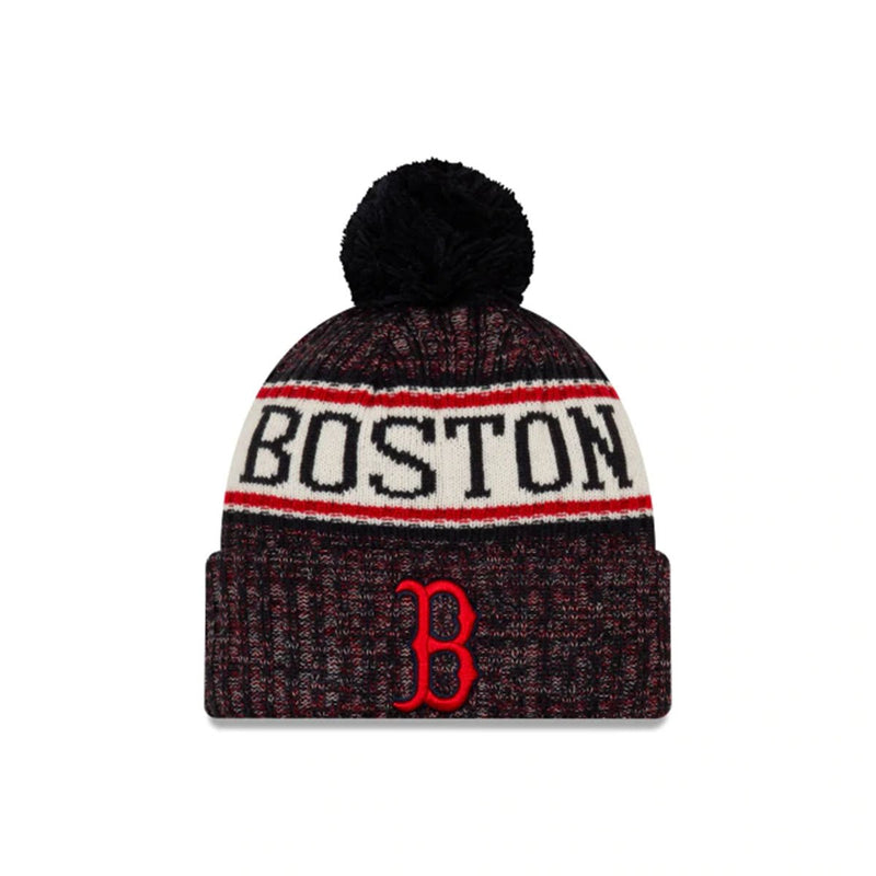BOSTON RED SOX BEANIE RED/WHITE