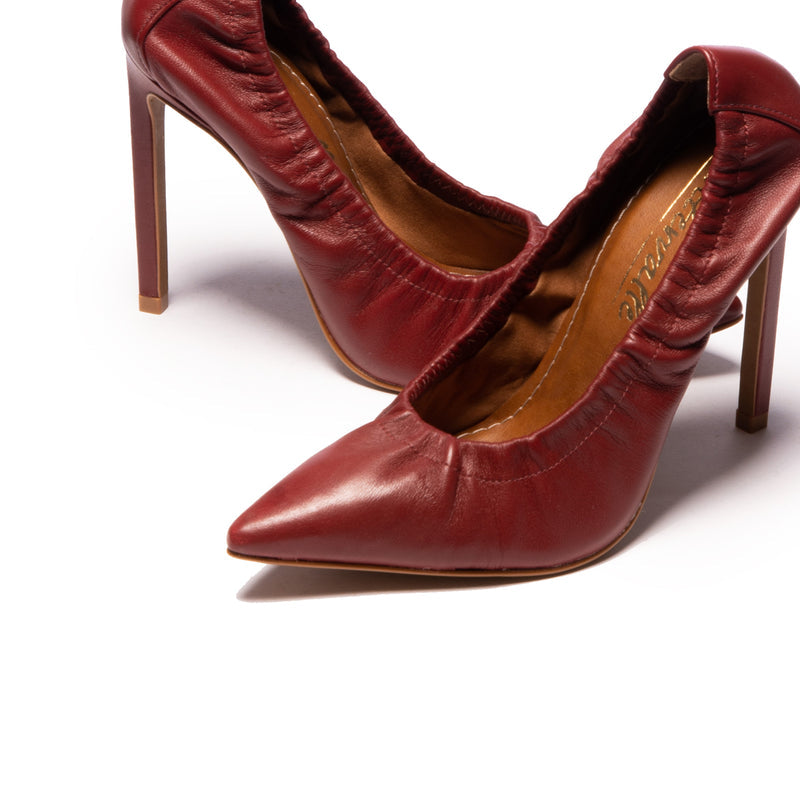 Britney Bordeaux Leather (4742404276304)