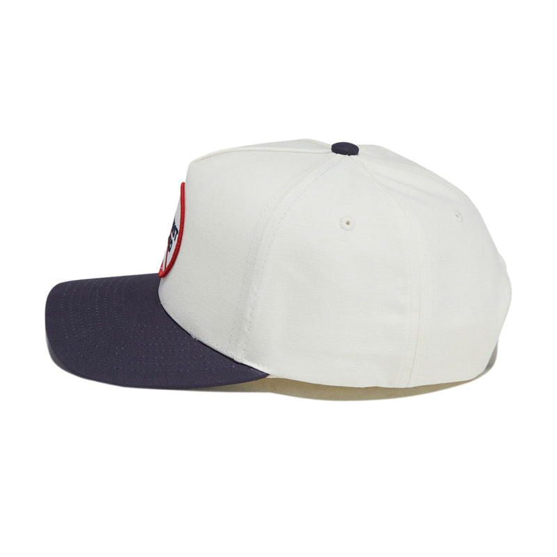 Brixton First Rodeo Snapback Hat - Whitecap/Navy