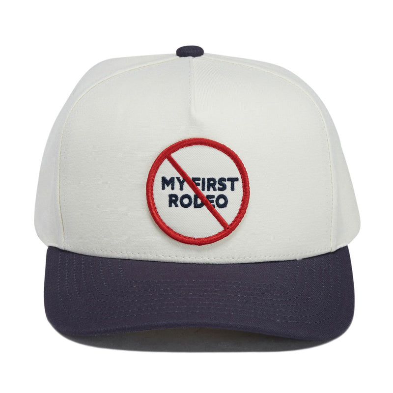 Brixton First Rodeo Snapback Hat - Whitecap/Navy