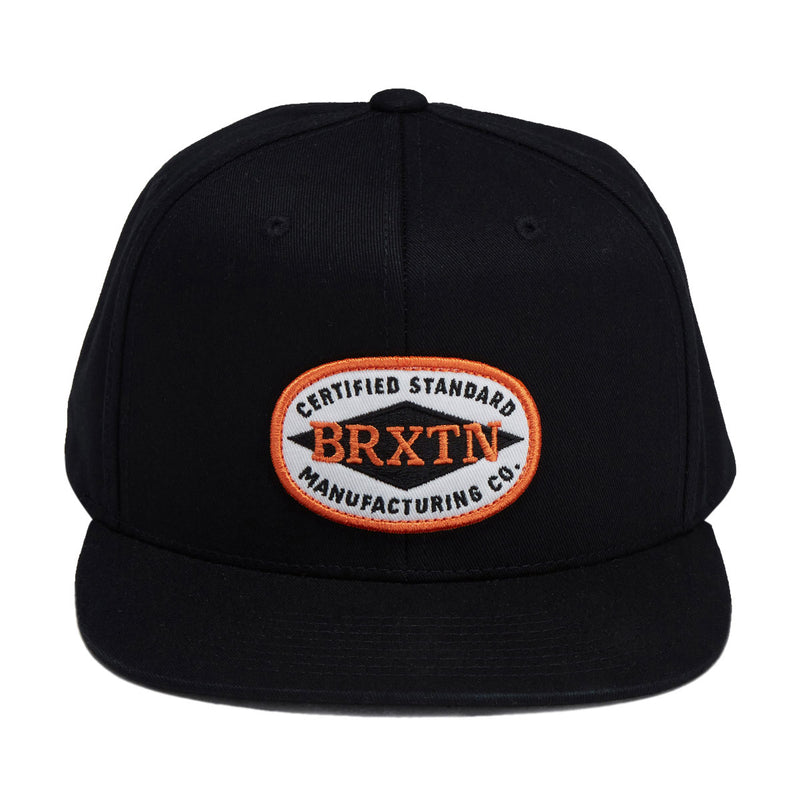 Brixton Meyers Snapback Hat - Black