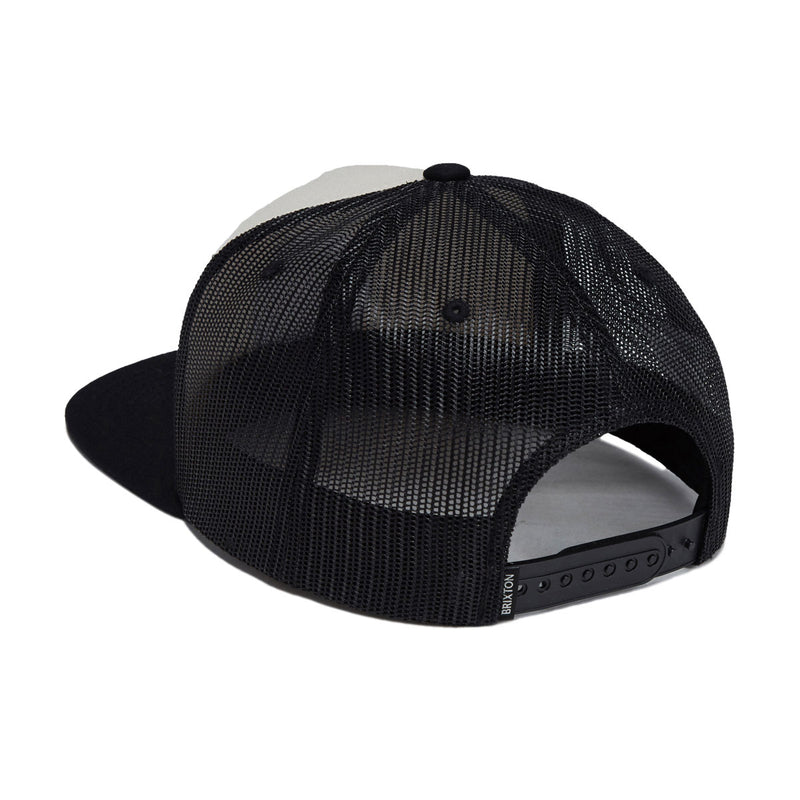 Brixton Oath Mp Trucker Hat - Whitecap/Black