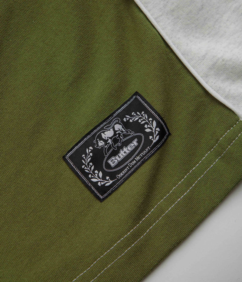 Butter Goods Lap T-Shirt in Moss