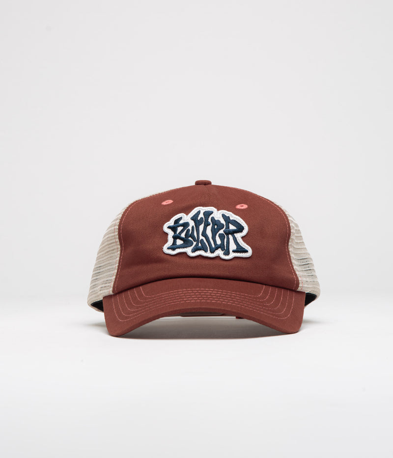 Butter Goods Melt Trucker Cap in Brick