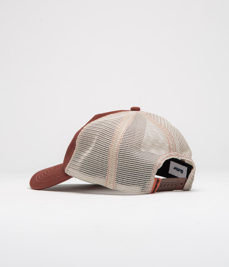 Butter Goods Melt Trucker Cap in Brick