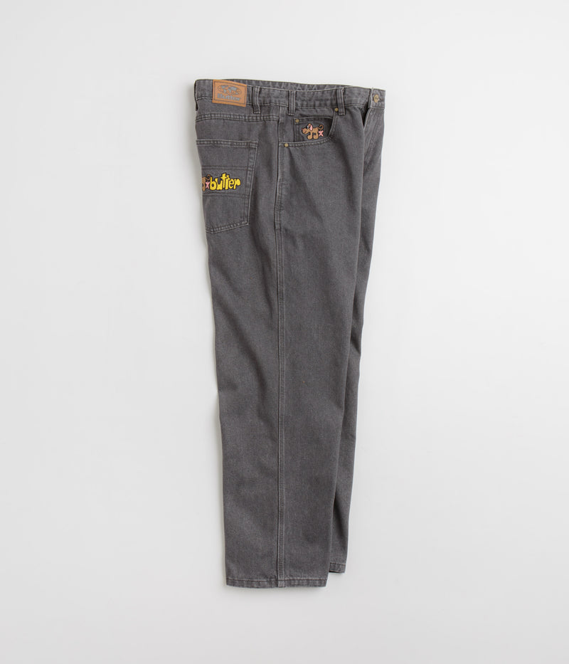 Butter Goods Pooch Relaxed Jeans in Washed Grey