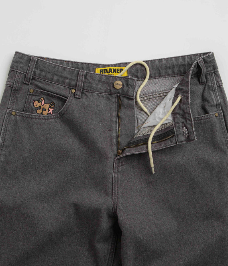 Butter Goods Pooch Relaxed Jeans in Washed Grey
