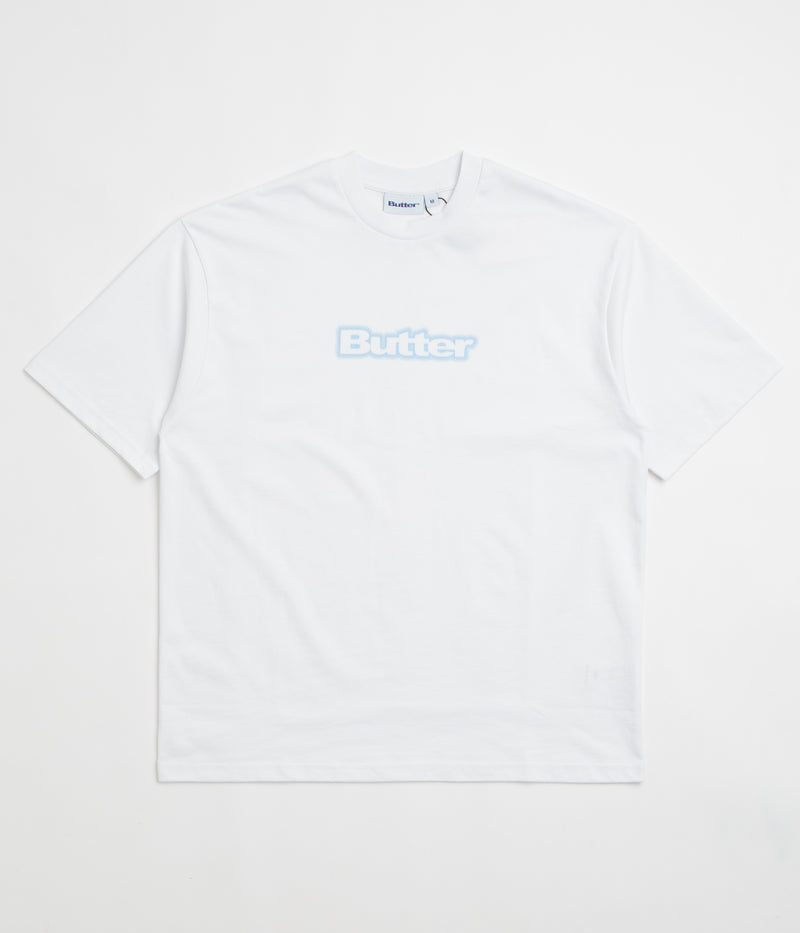 Butter Goods Radiant Logo T-Shirt in White
