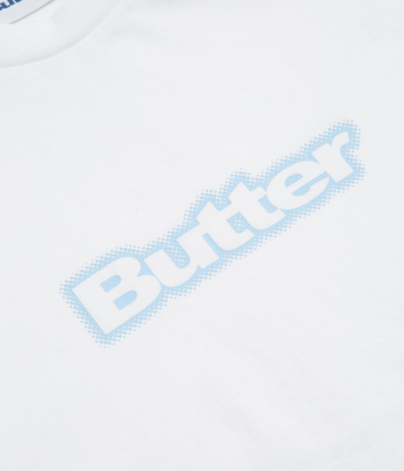 Butter Goods Radiant Logo T-Shirt in White