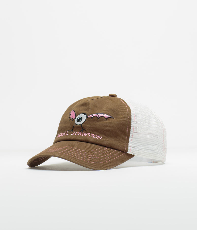 Butter Goods x Daniel Johnston Eye Trucker Cap in Brown