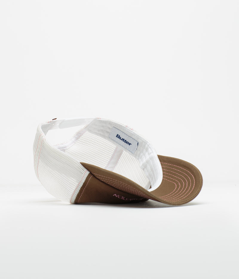 Butter Goods x Daniel Johnston Eye Trucker Cap in Brown