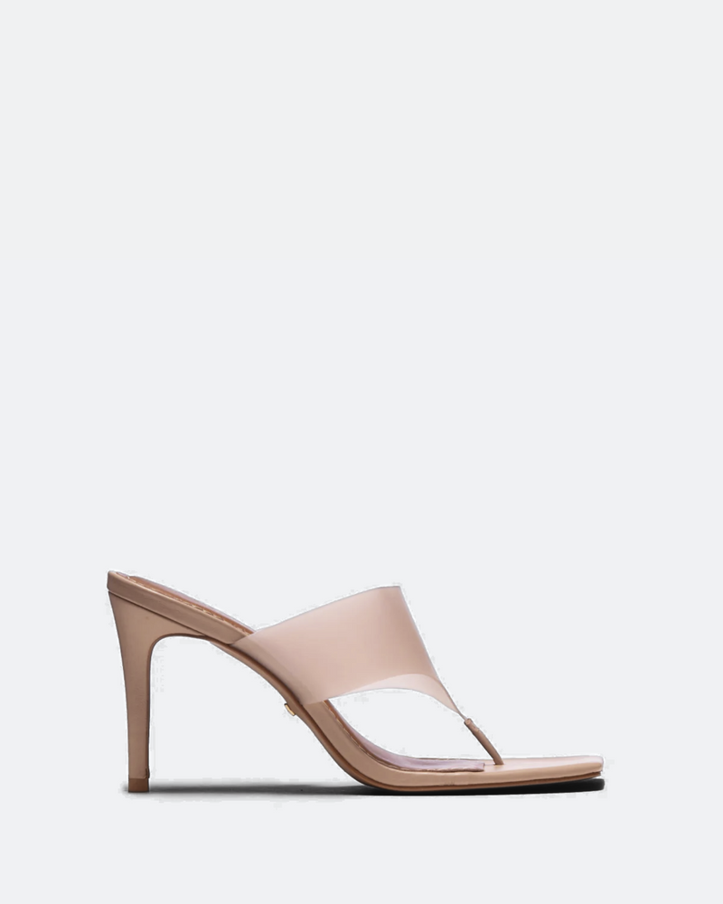 Buzios Nude Leather/Vinyl