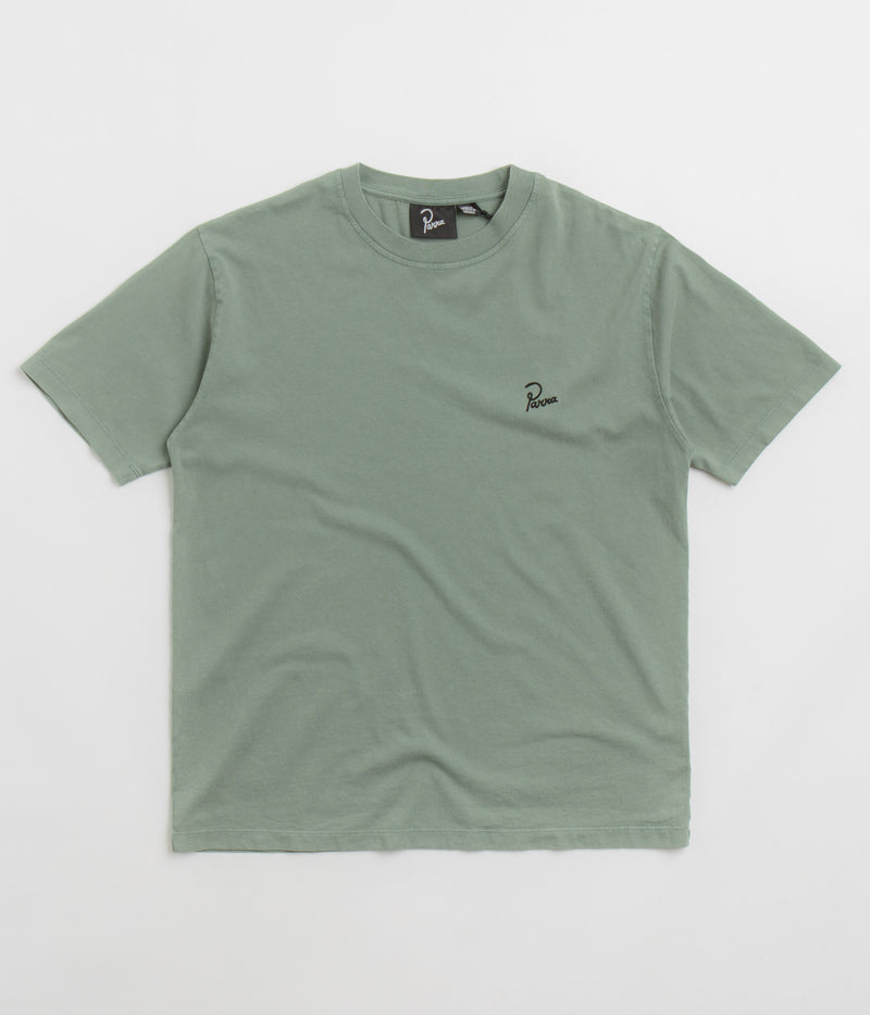 by Parra Signature T-Shirt in Sage Green