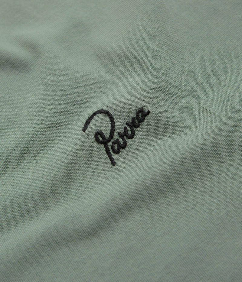 by Parra Signature T-Shirt in Sage Green