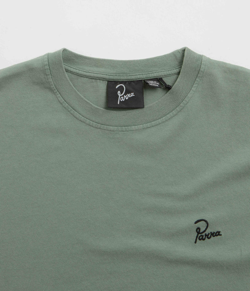 by Parra Signature T-Shirt in Sage Green