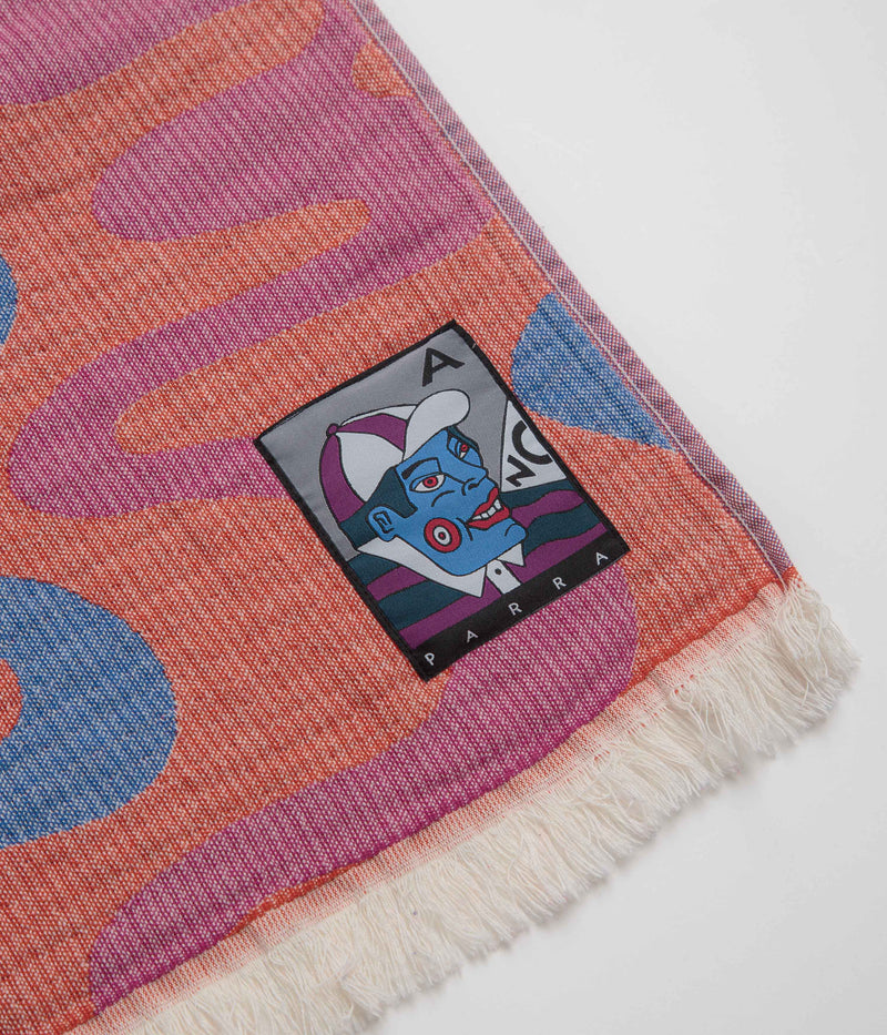 by Parra Splashed Hammam Beach Towel in Orange
