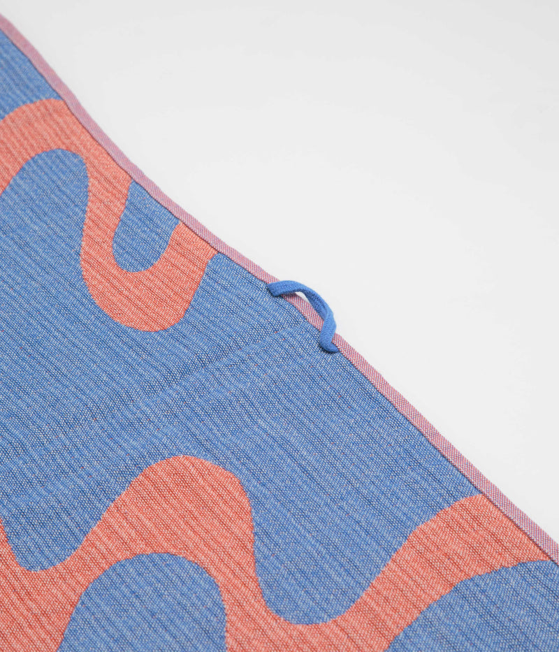 by Parra Splashed Hammam Beach Towel in Orange