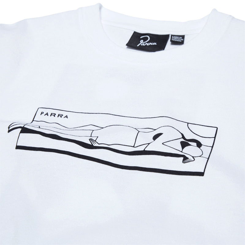 By Parra Vertical Thoughts T-Shirt - White