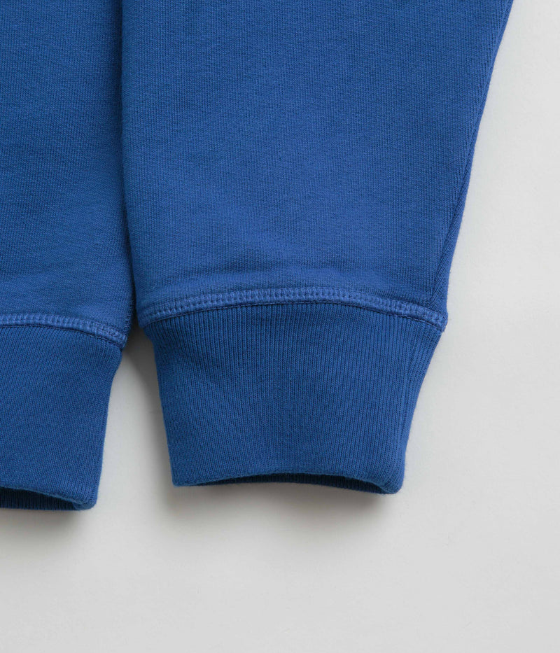 by Parra Wheel Chested Bird Crewneck Sweatshirt in Blue